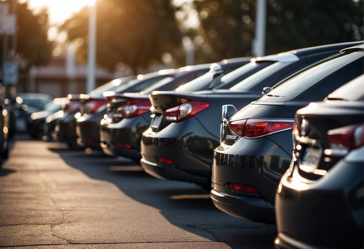 Rząd samochodów dostępnych w ofercie Dream Cars